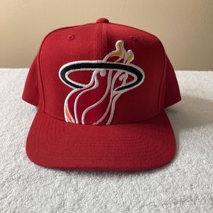 Mitchell and ness miami heat HWC snapback